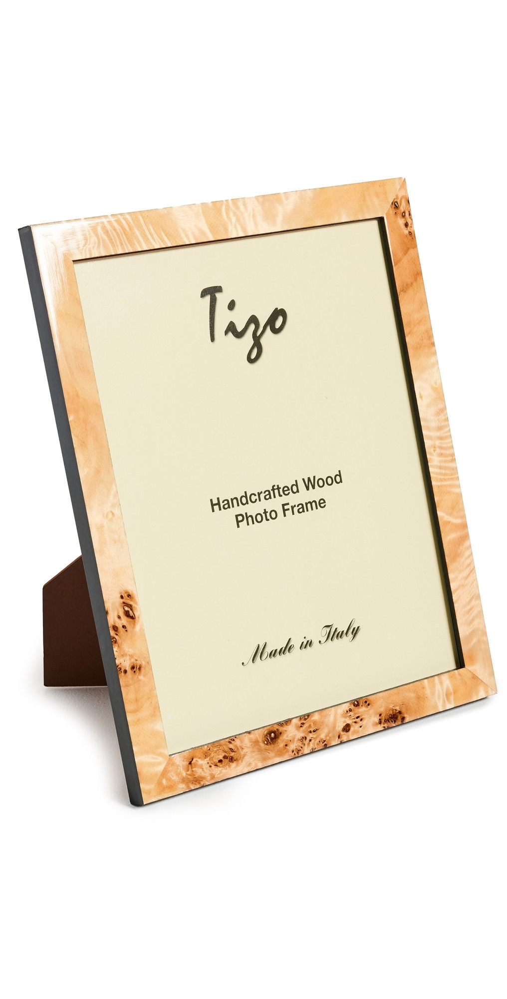 Tizo Design Wood Frame 8x10 Natural Burl One Size | Shopbop