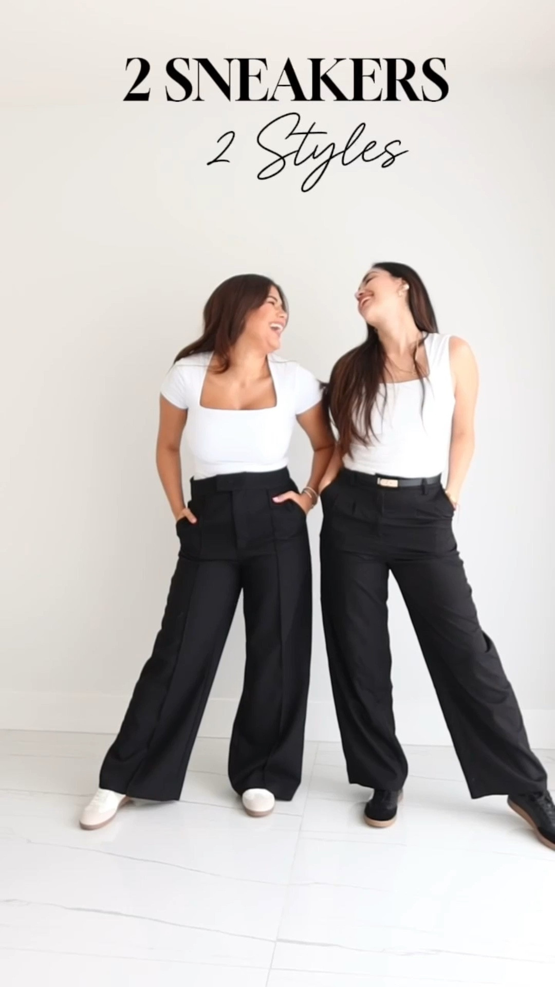 White sneakers, black sneakers, Amazon finds trousers 

#LTKFindsUnder50 #LTKShoeCrush #LTKStyleTip