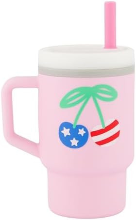 Infantino My 1st Tumbler, Silicone Sippy Cup with Straw & Handle, Spill-Resistant Baby Cup for On... | Amazon (US)