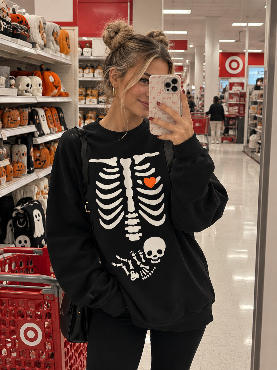 Okay, the Halloween graphics on these Amazon sweatshirts are just TOO fun! 💀🧡 From dancing skeletons and leopard-print skulls to smiling ghosts and little pumpkins, I'm loving all the different styles. These are perfect if you want a cute Halloween outfit without wearing a costume. Pair with distressed jeans, leggings, or comfy shorts for everything from casual coffee runs to weekend fall activities!#HalloweenGraphicSweatshirts #AmazonFashionFinds #SkeletonSweatshirt #LeopardSkullSweatshirt #GhostGraphicSweatshirt #HalloweenCasualOutfits #FallFashionTrends #SpookySeasonClothing #AmazonHalloween #LTKFinds 

 #LTKSeasonal #LTKU #LTKSaleAlert