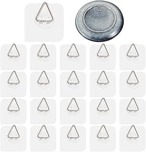 Wall Plate Hanger Display Holder - 20 Pack Invisible Vertical Plate Holders - Plastic Plate Hange... | Amazon (US)