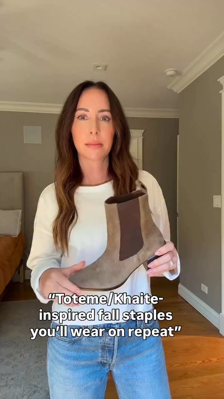 🍂 Fall fashion finds: This chocolate suede bag is giving Khaite, and these mushroom suede boots? Total Toteme vibes. @matissefootwear nailed the quiet luxury look without the price tag. Rich textures, neutral tones, and designer-inspired details, yes, please. 

USE CODE JILLIAN20 for 20%off



#LTKOver40 #LTKShoeCrush #LTKStyleTip