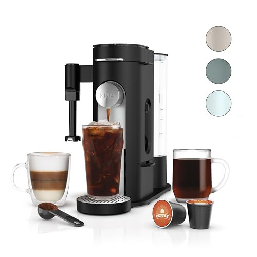 Ninja | Coffee Maker | Single Serve |Brew with Coffee Pods & Grounds| Compatible with K-Cup Coffee Pods | 4 Brew Styles, up to 24oz Cup Sizes & 56oz Removable Reservoir | Black | PB051 | Amazon (US)