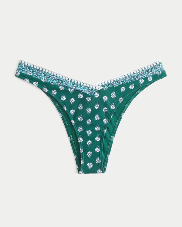 Women's V-Waist High-Leg Cheekiest Bikini Bottom | Women's Swimwear | HollisterCo.com | Hollister (UK)