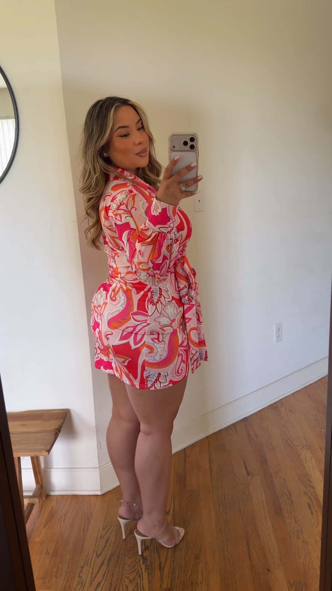 This Amazon dress is perfection for spring/summer brunch💖 (comes in blue as well) 

Wearing size L (it is true to size with great stretch)

#LTKSeasonal #LTKMidsize