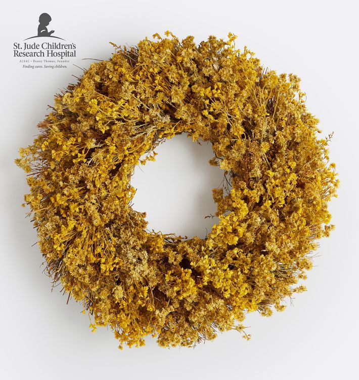 Goldenrod Dried Wreath | Rejuvenation