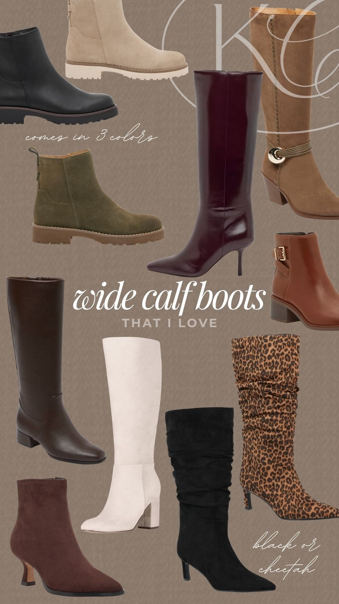 Wide calf boots I'm loving! Pair with your favorite dress or denim for fall. 

#LTKStyleTip #LTKSeasonal #LTKShoeCrush