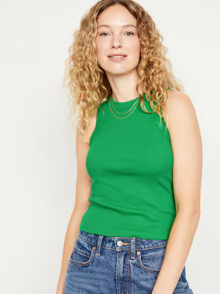 Snug Crop Tank Top | Old Navy (US)