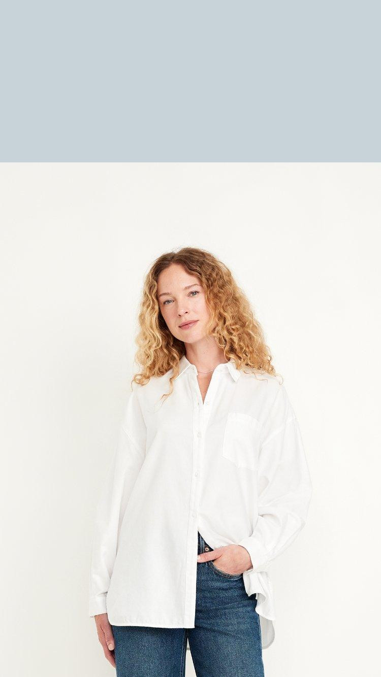 Crinkle Gauze Button-Down Striped Shirt | Old Navy (US)