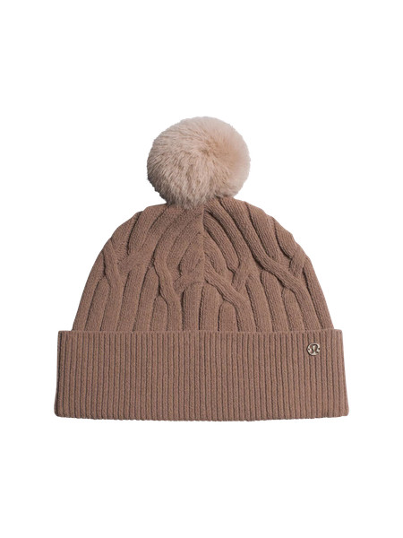 Women's Cable-Knit Pom-Pom Beanie | Women's Hats | lululemon | Lululemon (US)