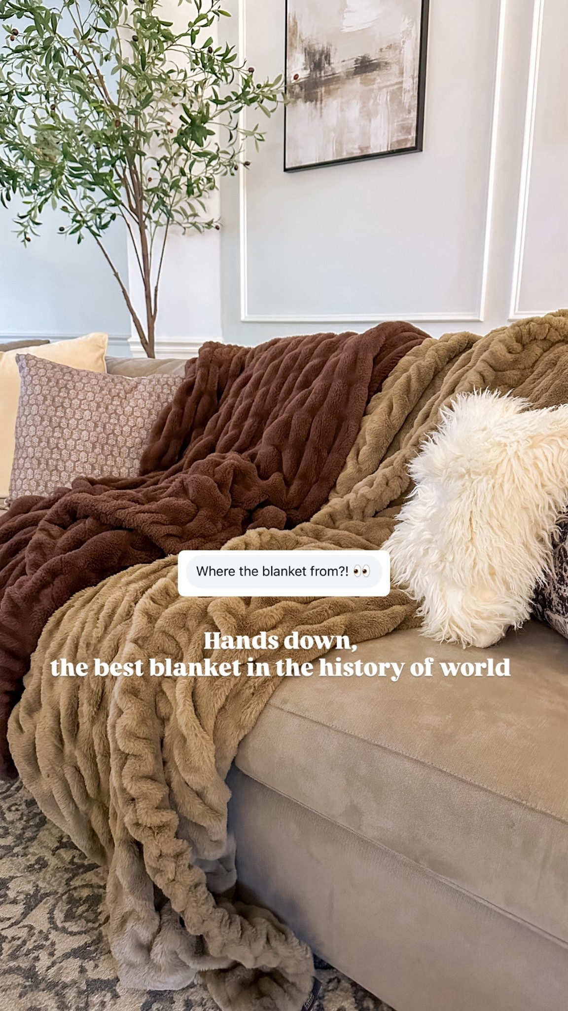The best blanket ever!!! We have 2 and trust me go for the XL - we fought over our first one so much we had to get another…I gave this as a Christmas gift to multiple people last year it is the best gift!!

#LTKHome #LTKGiftGuide #LTKHoliday