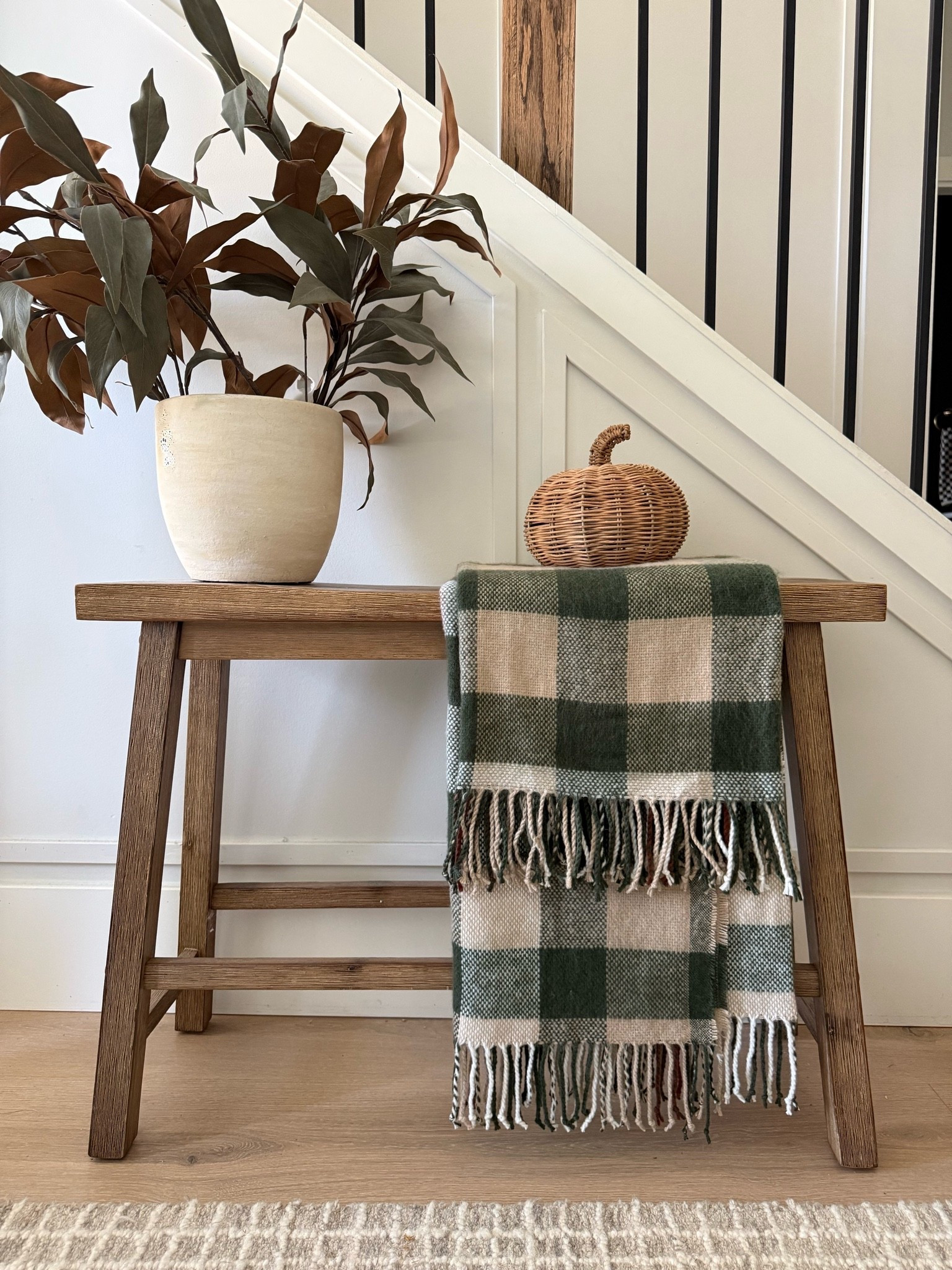 $20 throw blanket, a perfect touch of fall cozy🤍
Home decor budget friendly

#LTKfall #LTKhome