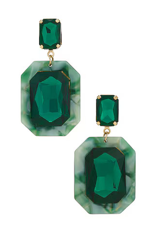 8 Other Reasons Ernie Earrings in Green from Revolve.com | Revolve Clothing (Global)