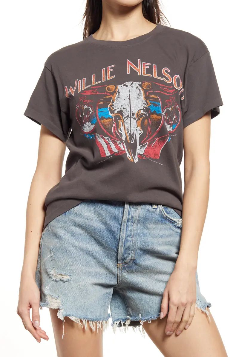 Daydreamer Women's Willie Nelson & Family Tour Cotton Graphic Tee | Nordstrom | Nordstrom
