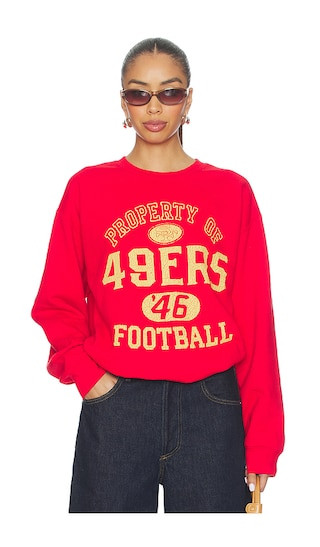 49ers Property Sweatshirt in Red | Revolve Clothing (Global)