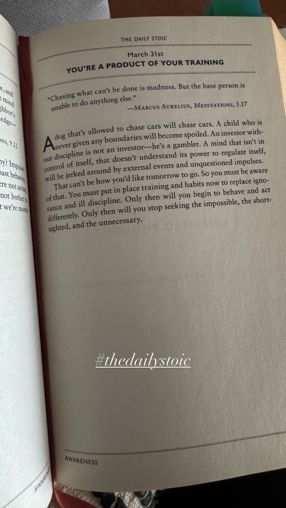 #thedailystoic

#LTKU #LTKselfcare #LTKmorningroutine