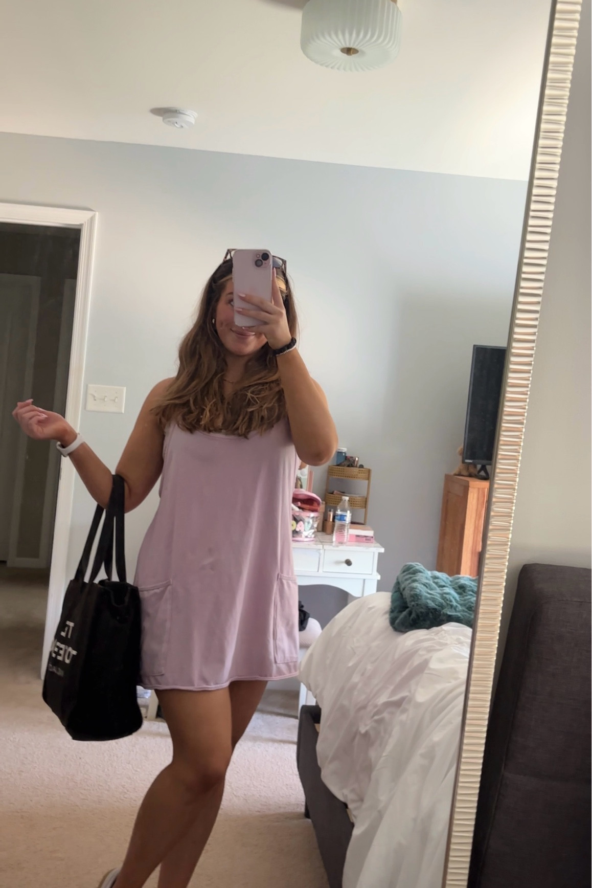 My favorite summer dress to throw on and I always receive so many compliments 🎀 these pink air forces are on sale!!!


#LTKActive #LTKFindsUnder100 #LTKSaleAlert