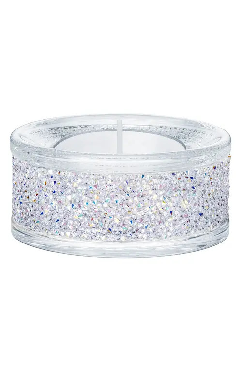 Swarovski Shimmer Tealight Holder in Crystal Ab at Nordstrom | Nordstrom