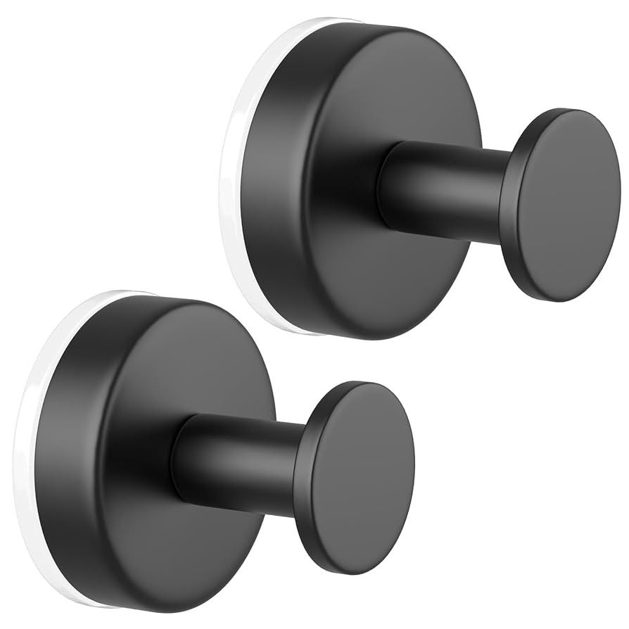 PMMASTO Suction Cup Towel Hooks, Shower Hook for Inside Shower, Stainless Steel No Drill Bathroom... | Amazon (CA)