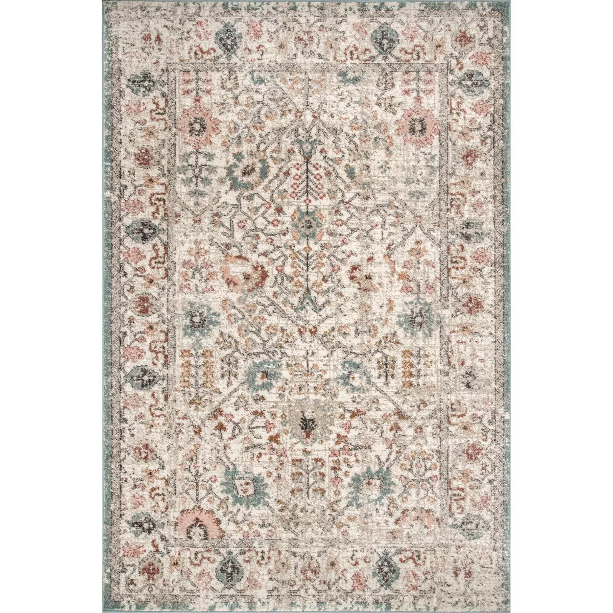 nuLOOM Lenore Vintage Floral Area Rug | Target