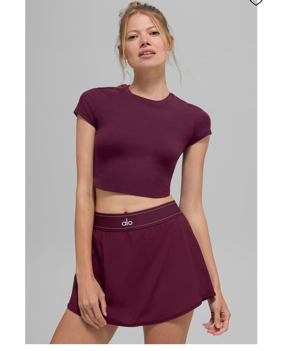 New Alo drop Burgundy 