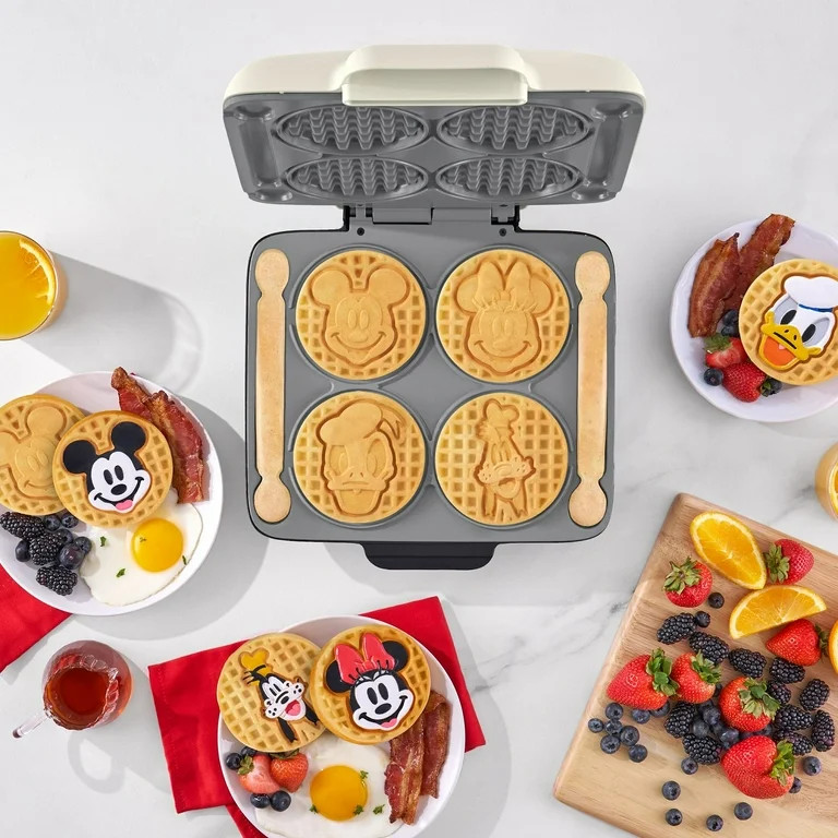 Dash Disney Mickey & Friends No-Drip Waffle Maker | Walmart (US)