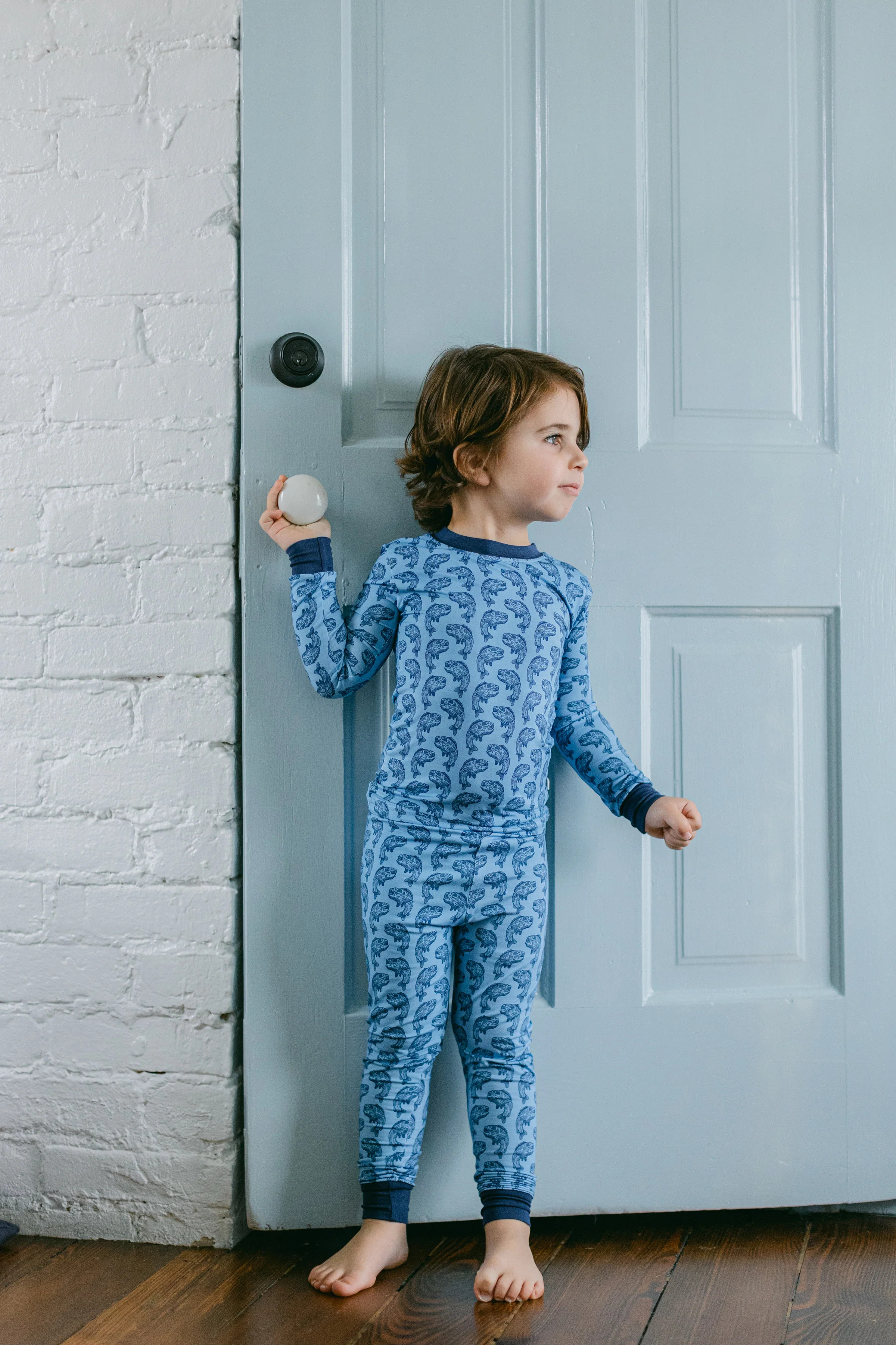 Without a Trout Premium PJ Set | Poppy Kids Co