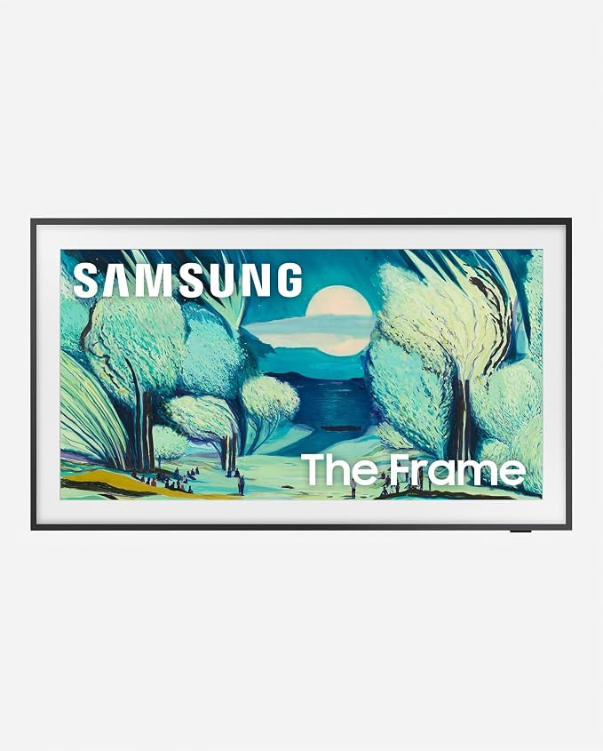 Samsung 55-Inch Class The Frame LS03F 4K QLED Smart TV (2025 Model) Slim Fit Wall Mount, Modern F... | Amazon (US)