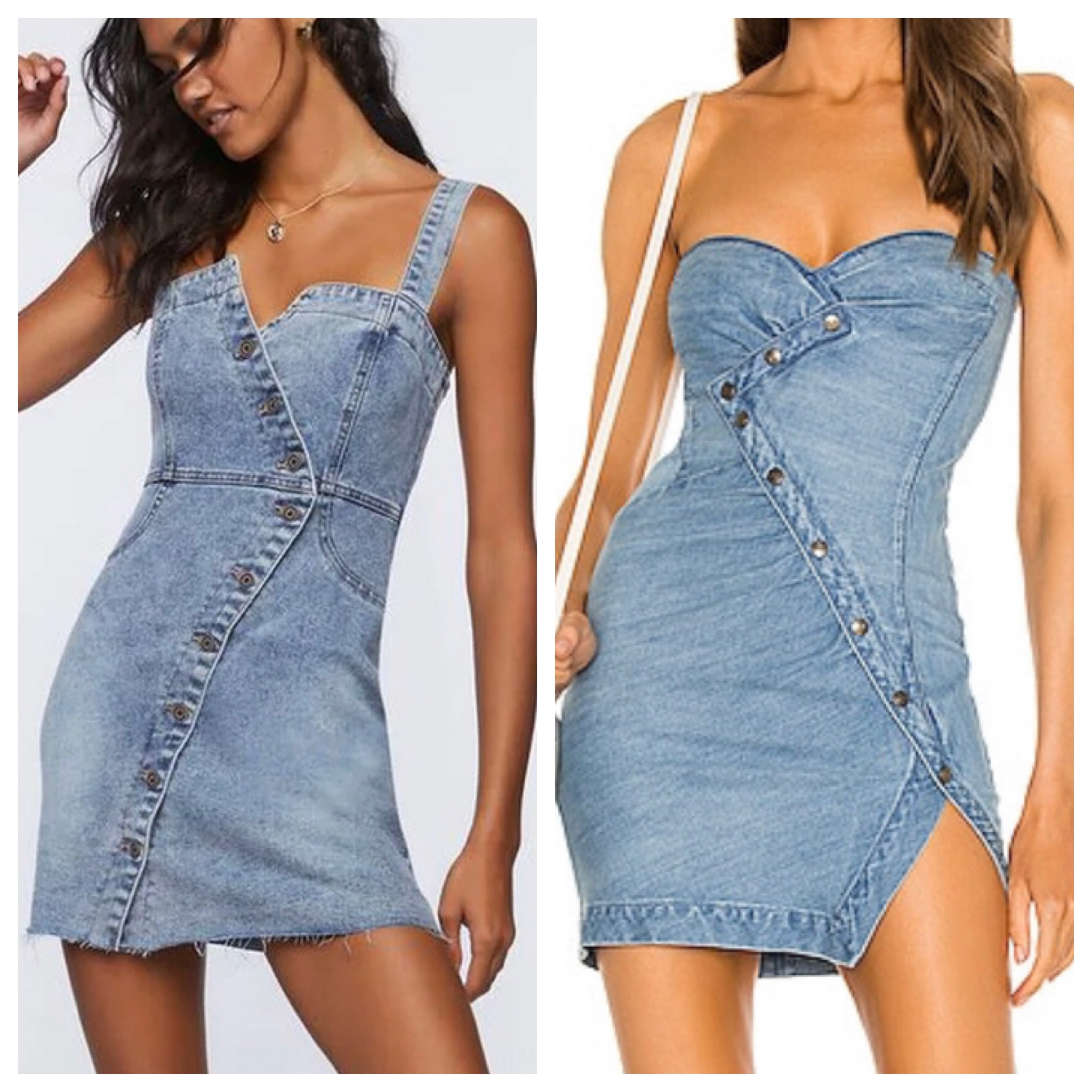 denim flowy dress Sunny Angela Women's Washed Denim Tiered Flowy Western Overall Mini Dress