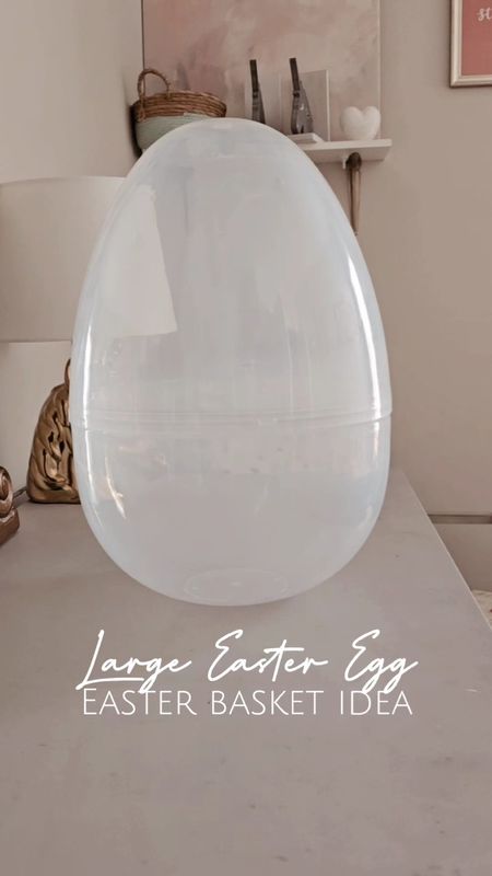 Jumbo Easter Egg!✨️I shared these Jumbo Fillable 16 inch eggs in my stories last week. Currently sold out for shipping but you may be able to find them in your local store still. I also linked a similar version in a smaller size that is still available for shipping. Plus everything I picked up for my 5 and 8 year old to fill the eggs! PS: Why are 8 yr boys so hard to buy for? Kinda not into toys but still feels slighted if I don't buy them.  But he also plays with them for 5 minutes and loses interest🫠

#LTKSeasonal #LTKfindsunder50 #LTKVideo