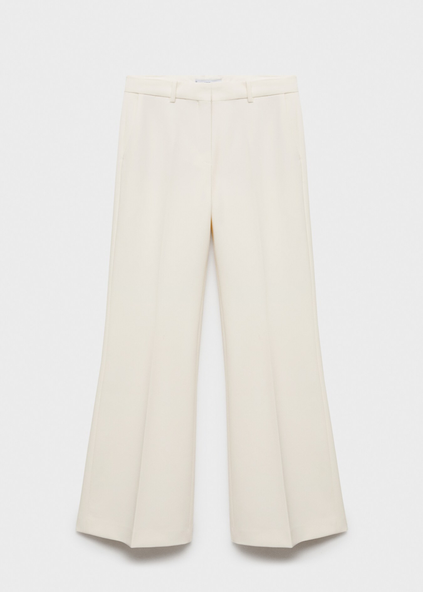 Wijd uitlopende pantalon - Dames | MANGO Nederland | MANGO (NL)