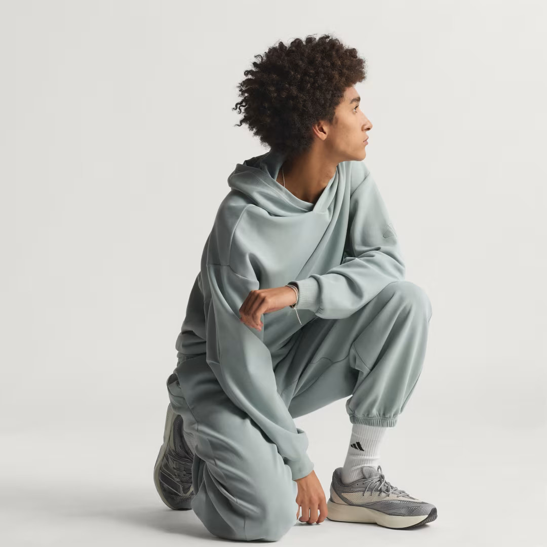 adidas SOFT LUX HOODIE Wonder Sage S - Mens Originals Hoodies & Sweatshirts | adidas (US)
