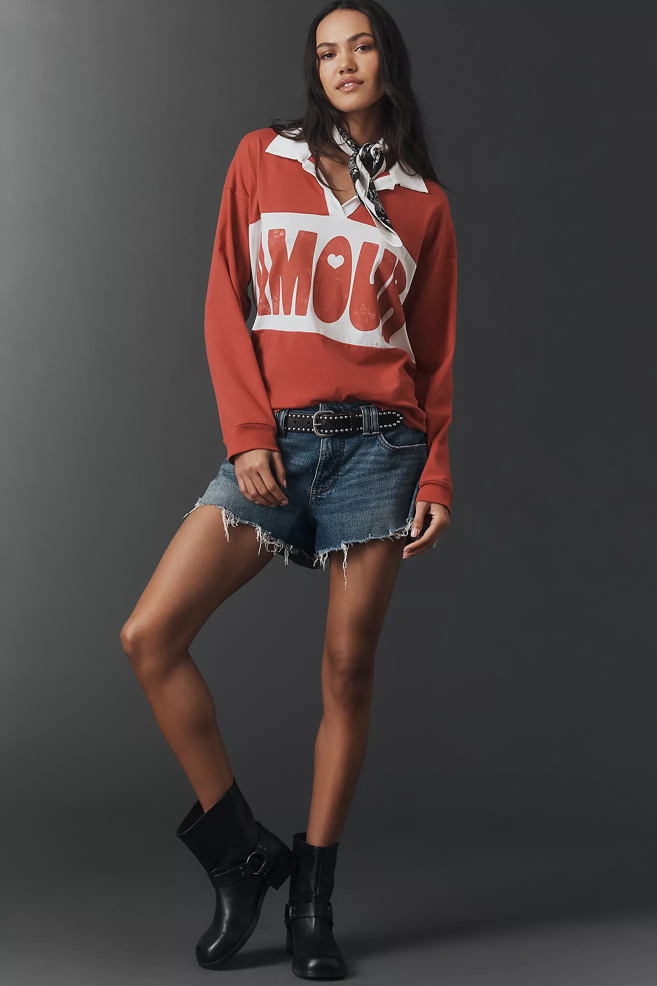 Letluv Amour Rugby Top | Anthropologie (US)