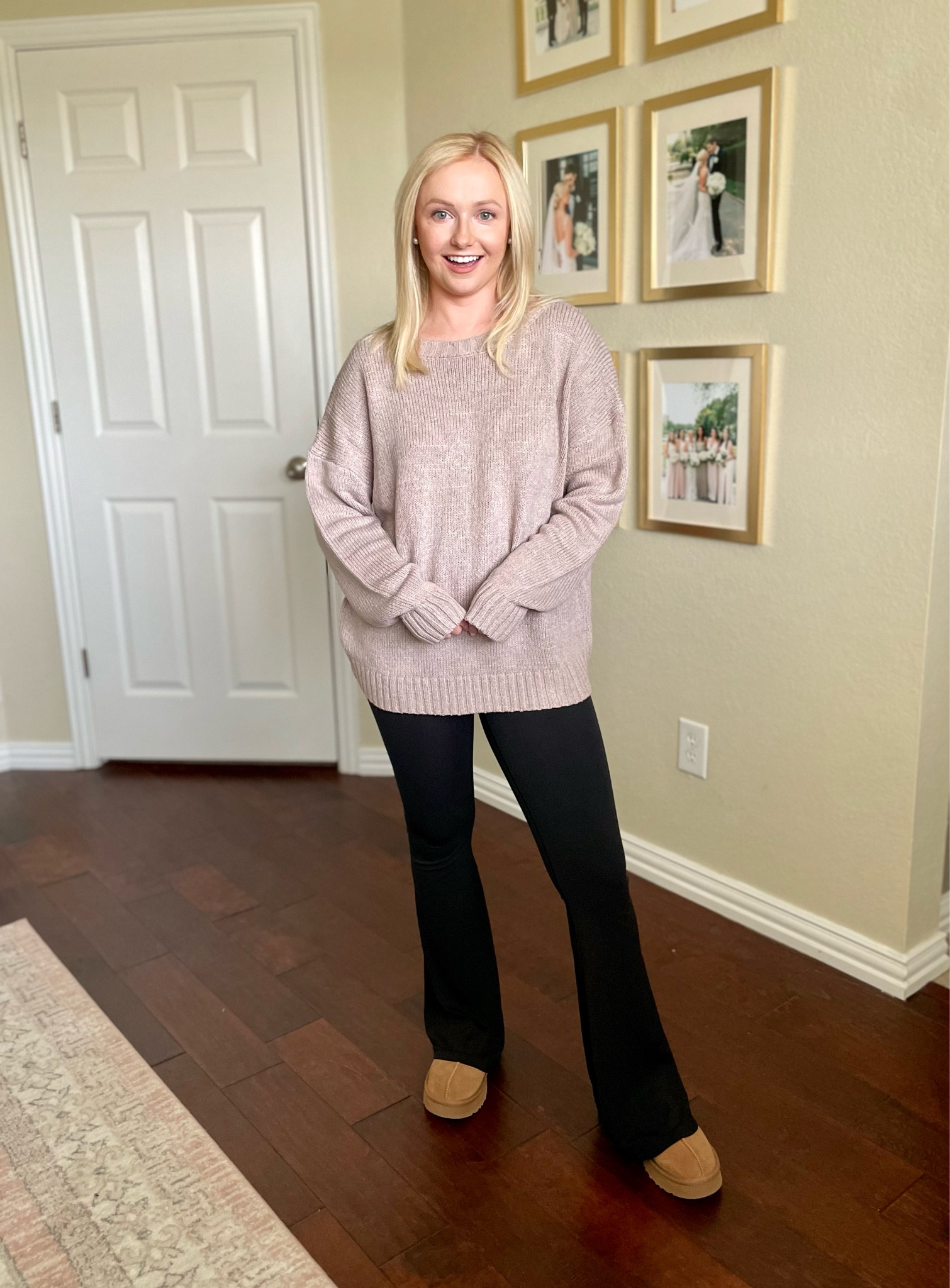 Wearing a S/M in top | loungewear, sweatpants, flare pants 

#LTKfindsunder50 #LTKSeasonal #LTKstyletip