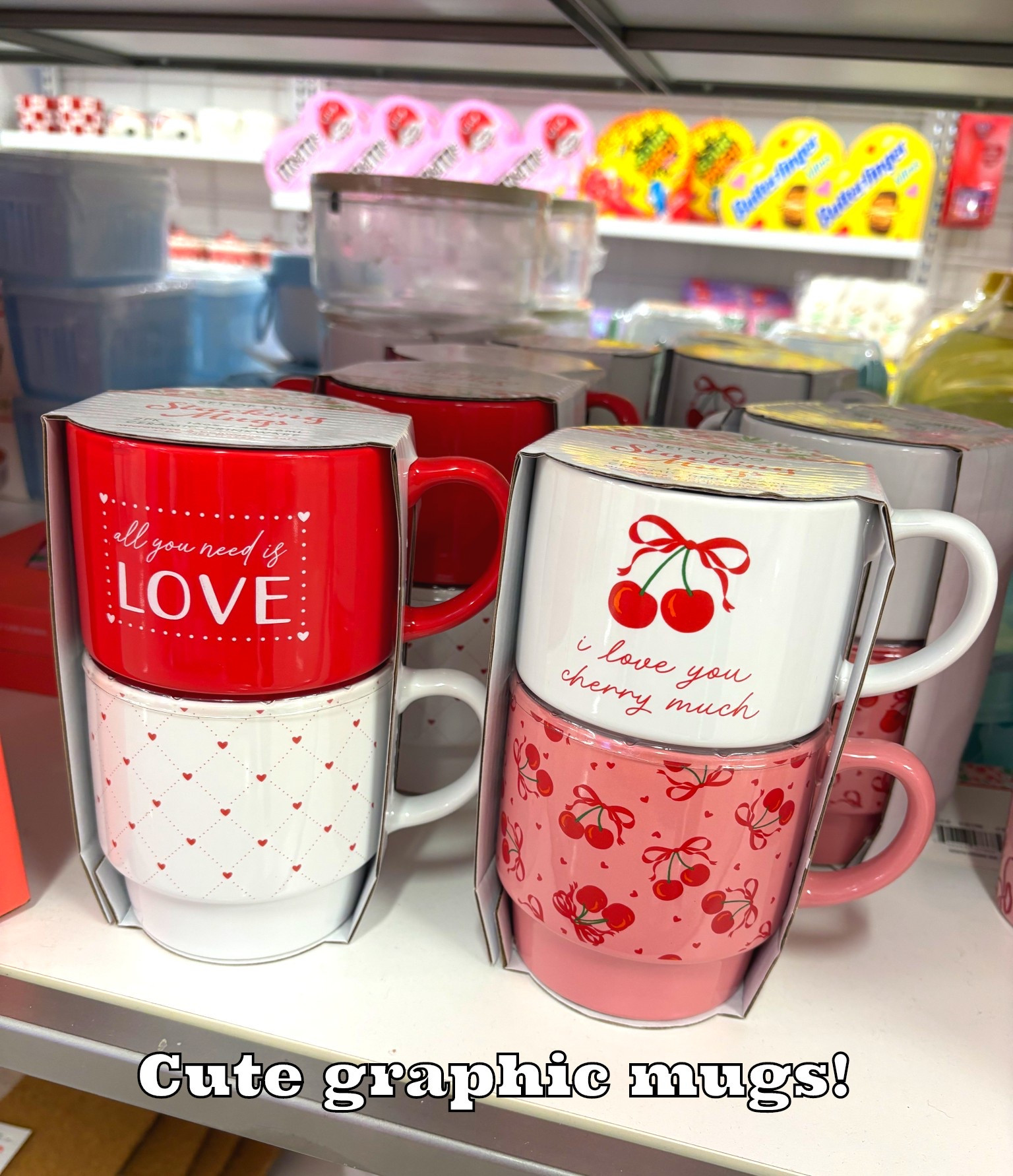 Kohl’s Valentine’s Day Graphiv 2 pc ceramic stack mug set #kohls #valentinemugs #vdaygifts

#LTKValentine #LTKSeasonal #LTKHome