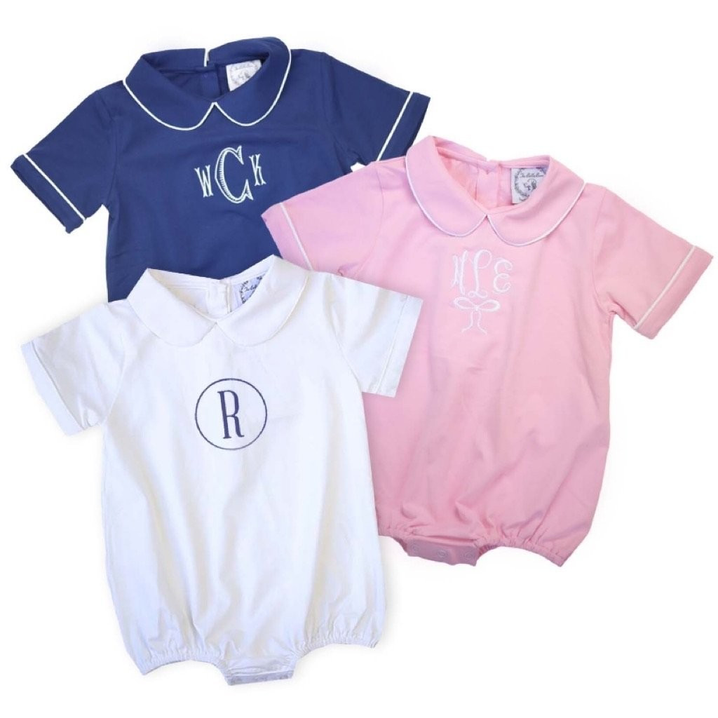 Classic Baby Short-Sleeve Bubble Bodysuits | The Bella Bean