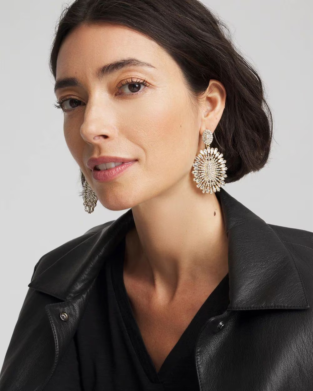 Starburst Crystal Drop Earrings | Chico's