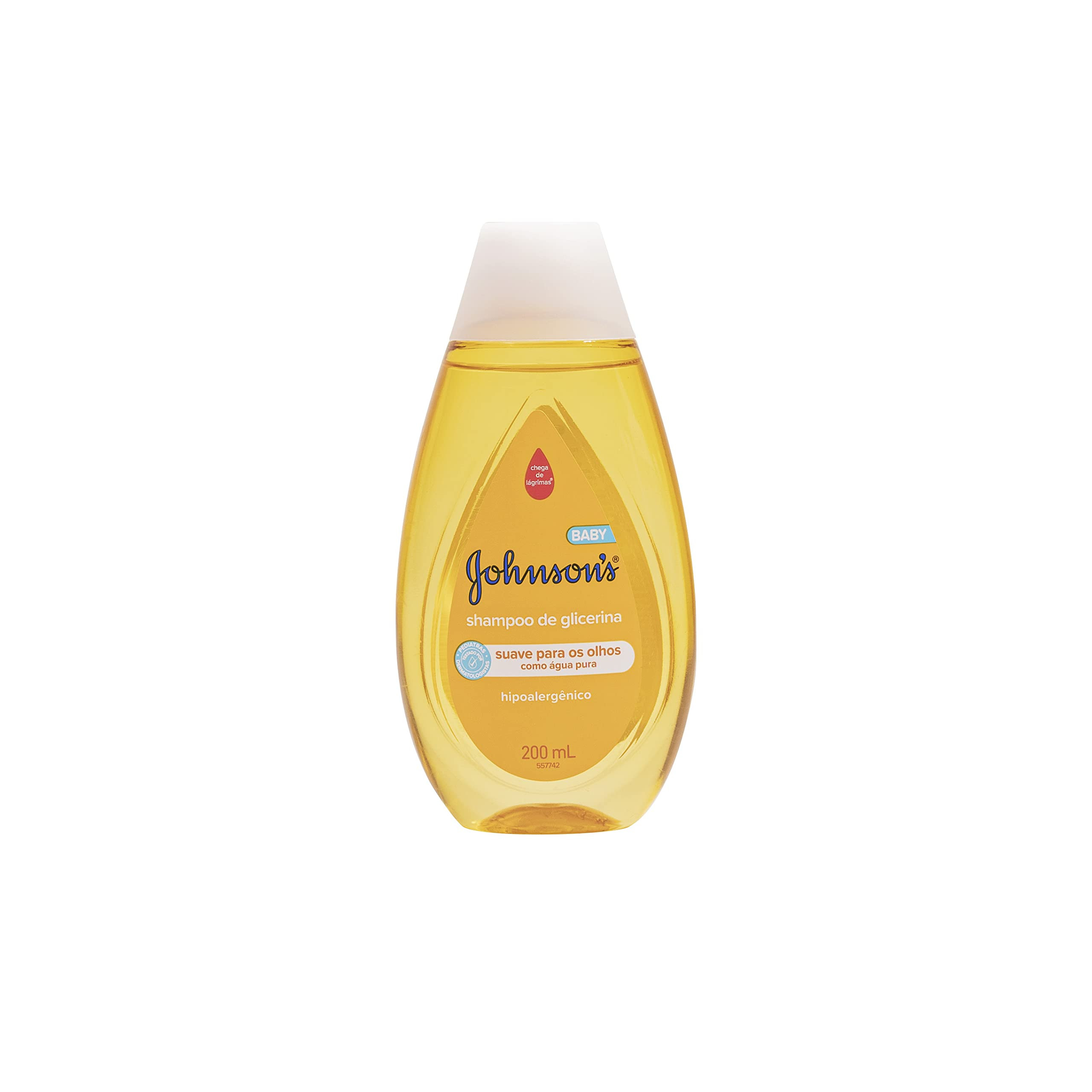 Shampoo Para Bebê Johnson's Baby Regular, 200ml, Amarelo | Amazon (BR)