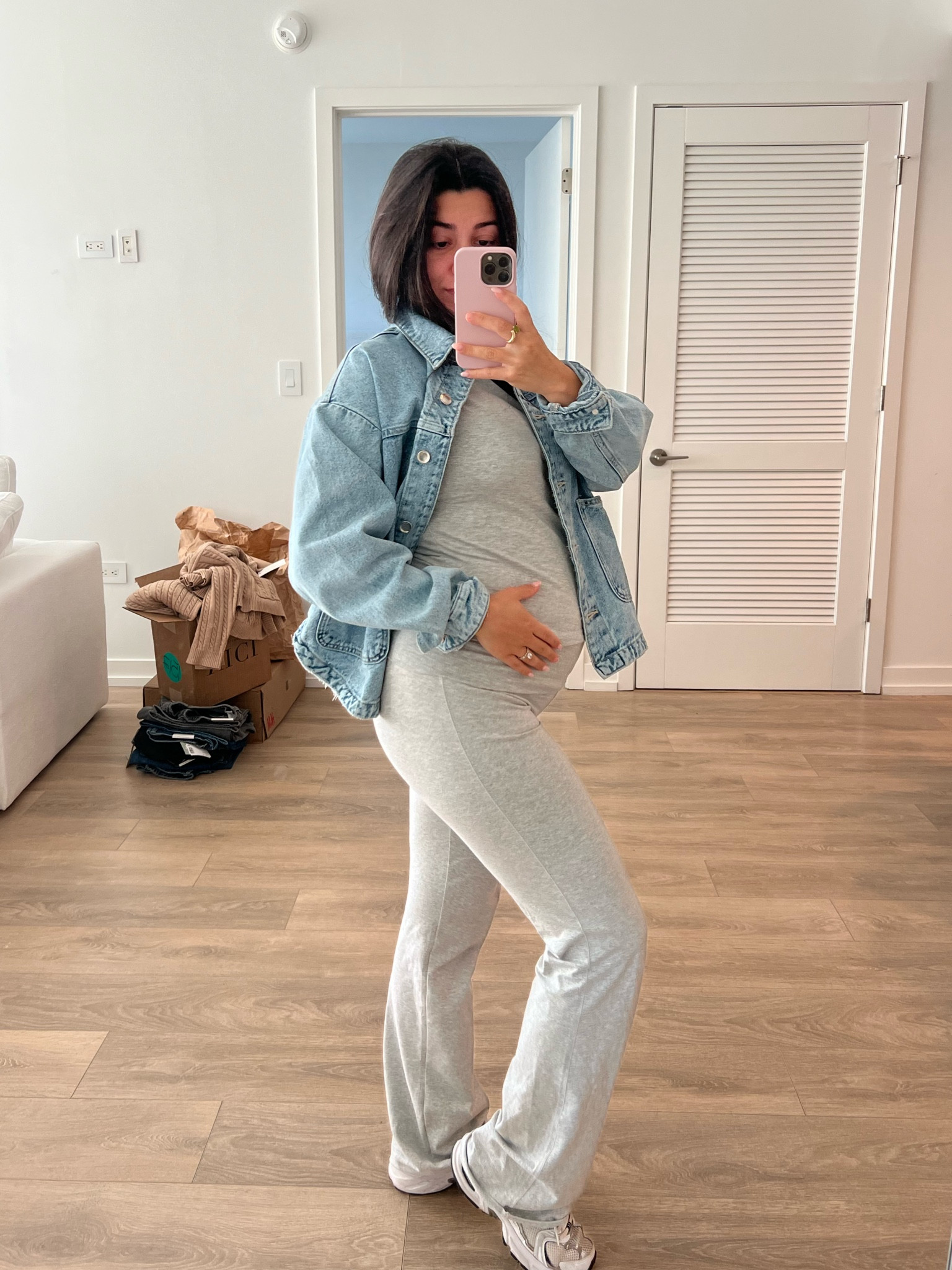 Cute bump friendly set! Wearing size M 

#LTKStyleTip #LTKBump #LTKSeasonal