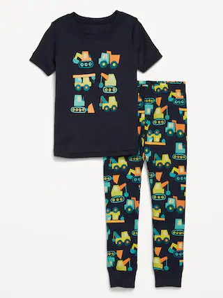 Snug-Fit Graphic Pajama Set for Toddler & Baby | Old Navy | Old Navy (US)