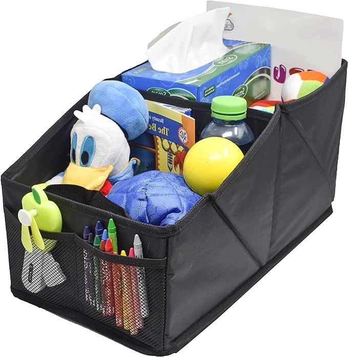 EcoNour Car Seat Organizer for Front and Back Seats | Console Storage Box for Kids Accessories | ... | Amazon (US)