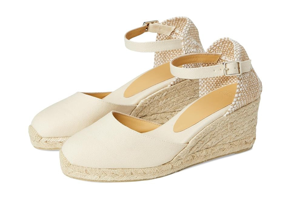 CASTANER Carol 60 Wedge Espadrille Women's Shoes Ivory: EU 39 (US Women's 8) M | Zappos.com