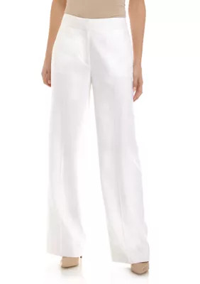 The Limited Women's Linen Wide Leg Pants - | Belk