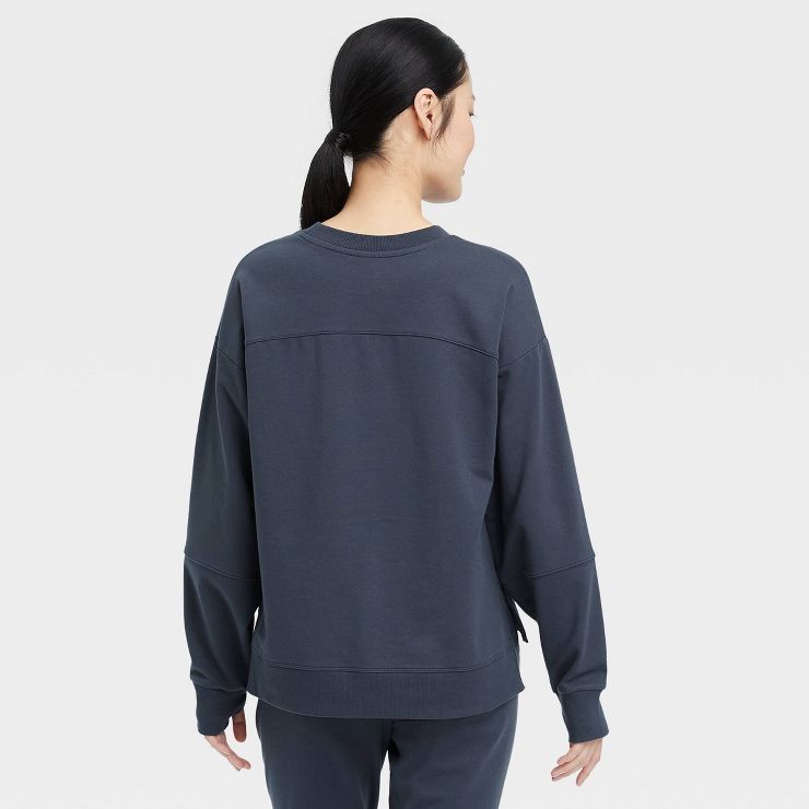 Women's French Terry Crewneck Sweatshirt - All in Motion™ | Target