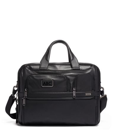 Expandable Organizer Laptop Brief Leather | Tumi