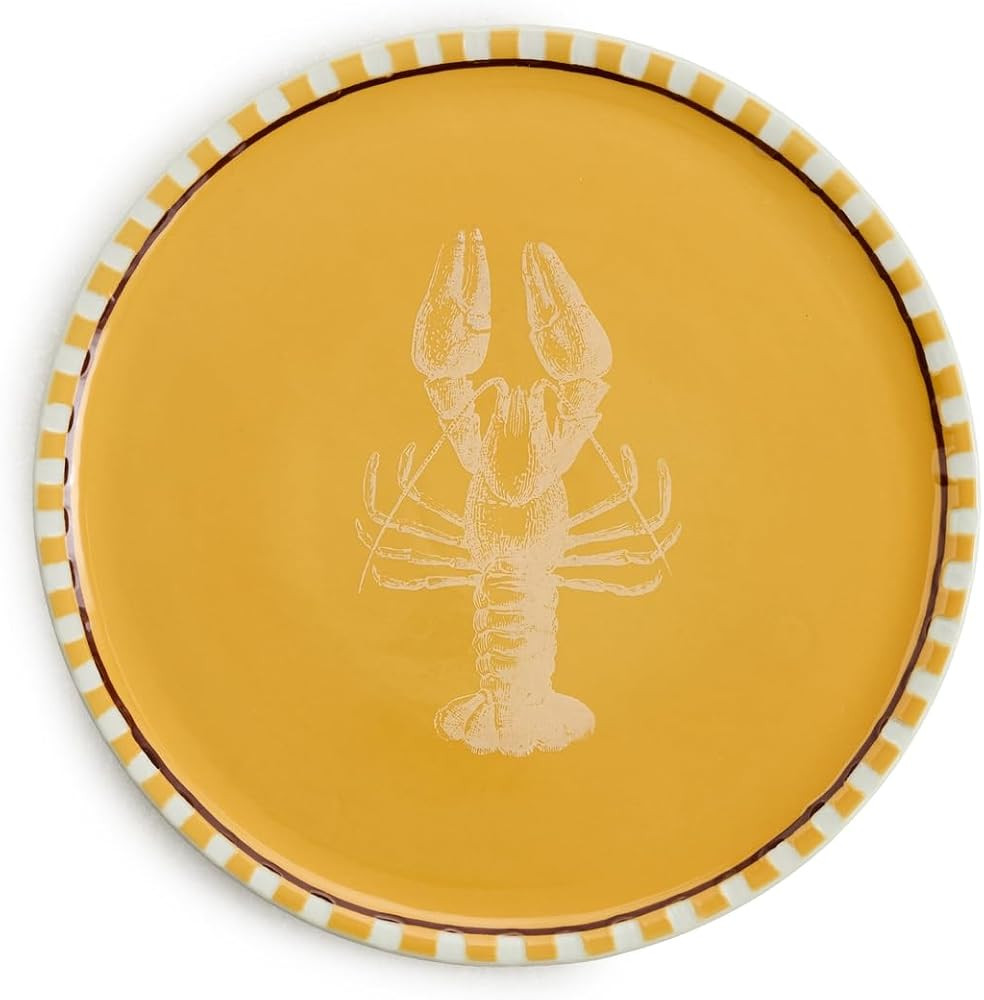 Women's Hand-Painted Lobster Serving Plate | Amazon (US)