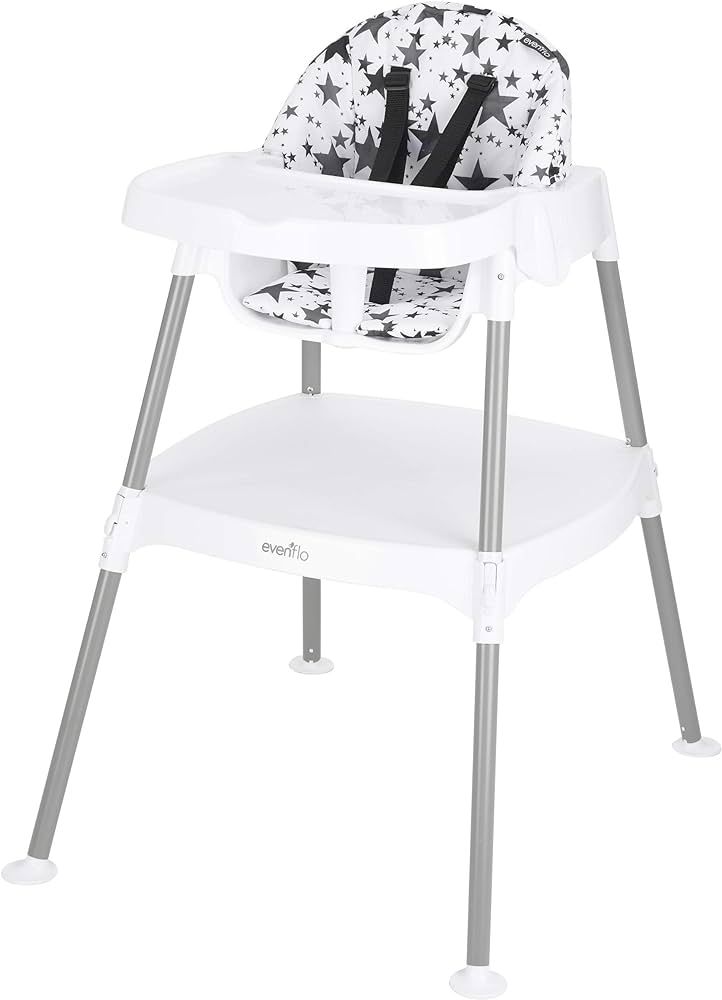 Evenflo 4-in-1 Eat & Grow Convertible High Chair,Polyester | Amazon (US)
