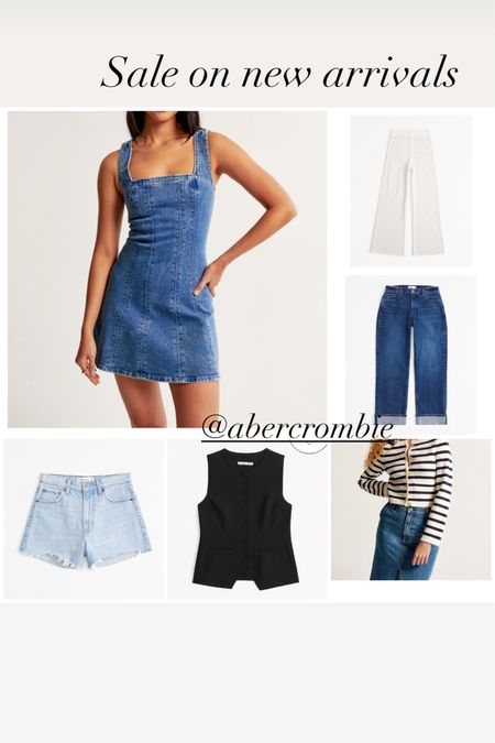 #denim #Abercrombie #abercrombiestaples #a&f 

#LTKstyletip #LTKSpringSale #LTKSeasonal