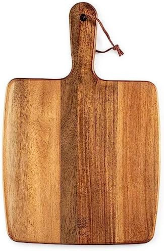 Acacia Wood Cutting Board - Wooden Kitchen Cutting Board for Meat, Cheese, Bread,Vegetables &Frui... | Amazon (US)