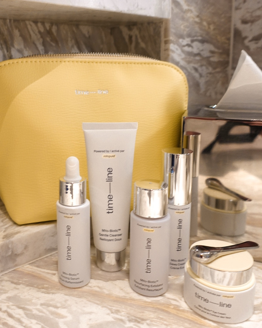 The science of longevity meets sensorial beauty.

My current ritual — the Mito-Biotic™ collection by @timeline_skin :

🫧 Gentle Cleanser — deeply cleanses without stripping
🌿 Resurfacing Exfoliator — smooth, radiant texture
✨ Firming Serum — lift, brightness, renewal

💧 Barrier Cream — moisture and elasticity restored

❄️ Eye Cream — soothe, depuff, and awaken tired eyes

A daily practice that feels like calm — and works like science.

#romanoffbeautyclub
#TimelineSkin #SkincareRoutine #SwissBeauty #CellularSkincare #LongevityRitual


#LTKBeauty